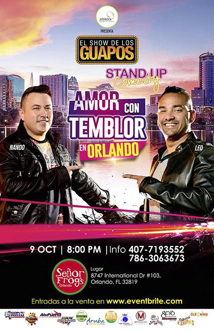 El humor maracucho dice presente en Orlando con “Amor con Temblor”